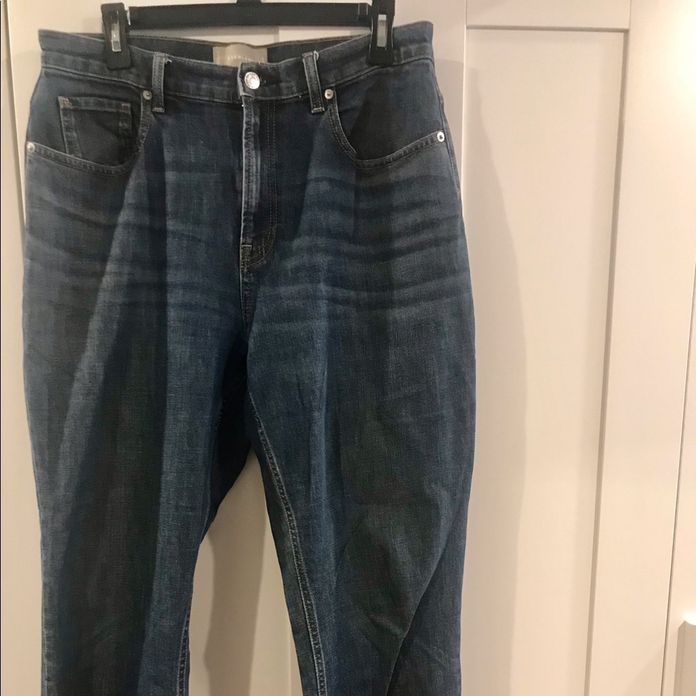 Everlane High Rise Straight Cheeky 31 Regular